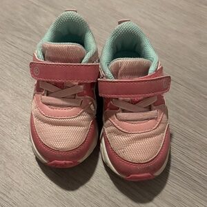 Stride Rite Pink and Mint Sneakers